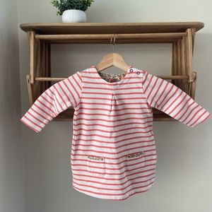 Baby Boden 12-18m striped tunic/dress, EUC